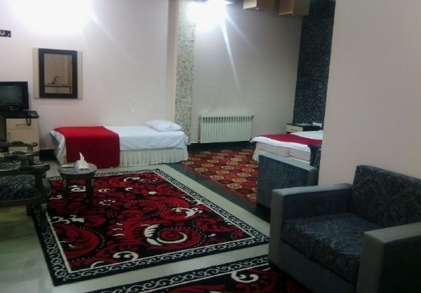 فضای داخلی اتاق ها هتل رضا شیروان